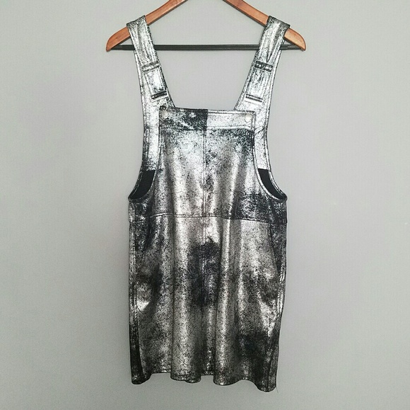 Blank NYC Dresses & Skirts - Blank NYC Vegan Leather Overall Dress Now or Never